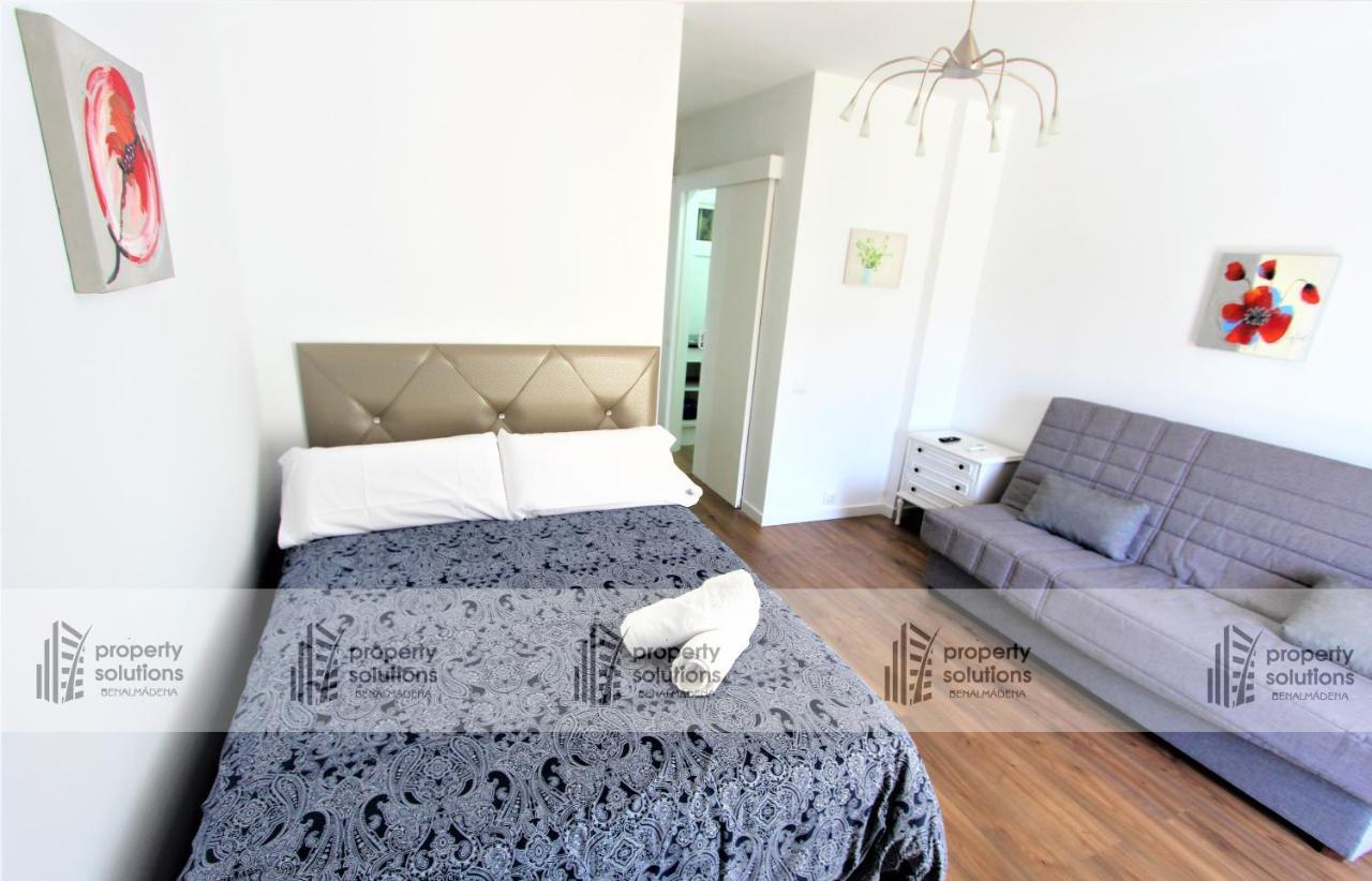 47 Hercules Estudio. Vistas Al Jardin Y La Piscina. Cercano Al Centro. Excelente Ubicacion. Бенальмадена Экстерьер фото